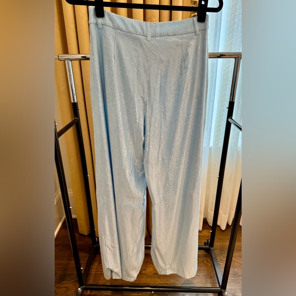 Stunning blue sequin pants by Anthropologie - Picture 2 of 4